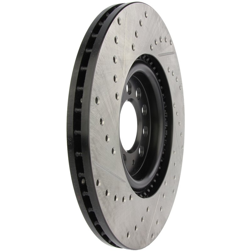 StopTech | Sport Rotor - Slotted & Drilled - Avant Gauche - Vendu à l'unité StopTech Disques de freins