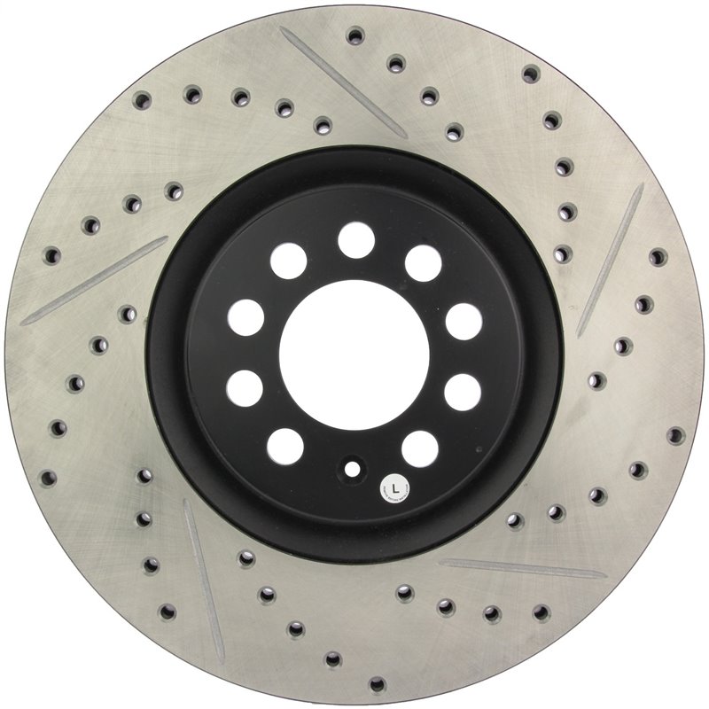 StopTech | Sport Rotor - Slotted & Drilled - Avant Gauche - Vendu à l'unité StopTech Disques de freins