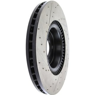 StopTech | Sport Rotor - Slotted & Drilled - Avant Gauche - Vendu à l'unité StopTech Disques de freins