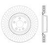 StopTech | Sport Rotor - Slotted & Drilled - Avant Gauche - Vendu à l'unité StopTech Disques de freins