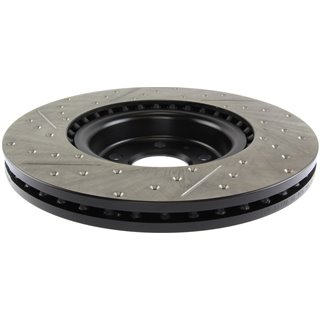 StopTech | Sport Rotor - Slotted & Drilled - Avant Gauche - Vendu à l'unité StopTech Disques de freins