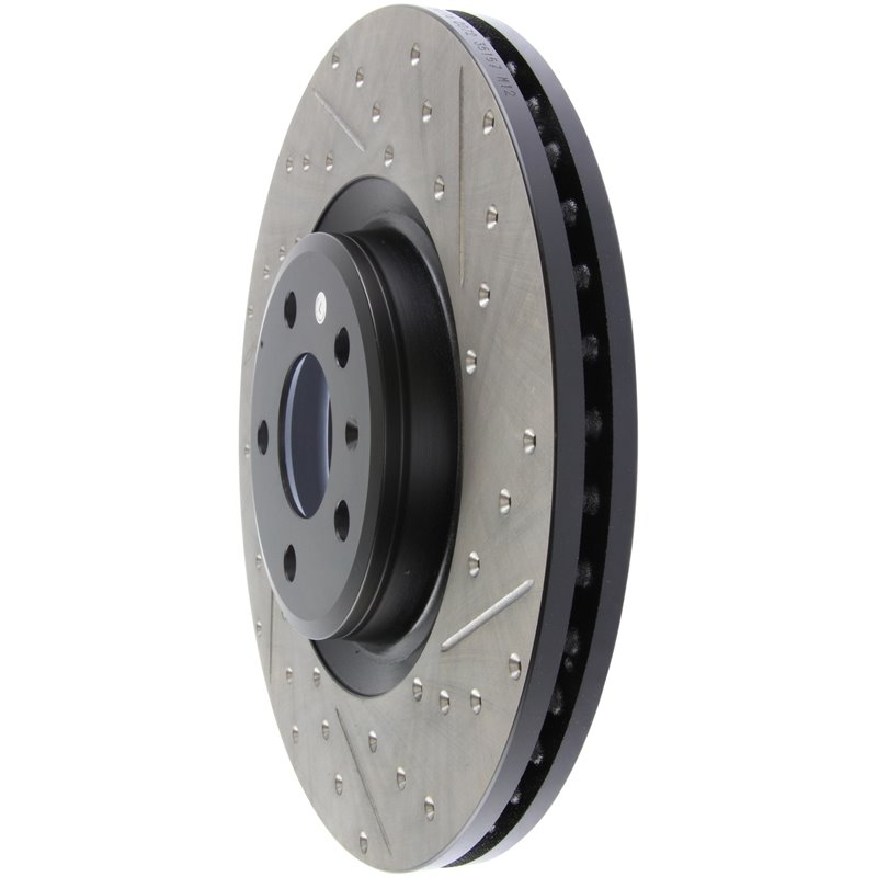 StopTech | Sport Rotor - Slotted & Drilled - Avant Gauche - Vendu à l'unité StopTech Disques de freins