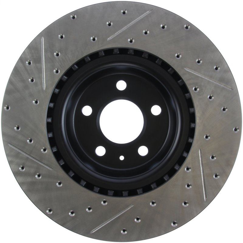 StopTech | Sport Rotor - Slotted & Drilled - Avant Gauche - Vendu à l'unité StopTech Disques de freins