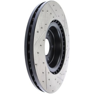 StopTech | Sport Rotor - Slotted & Drilled - Avant Droit - Vendu à l'unité StopTech Disques de freins