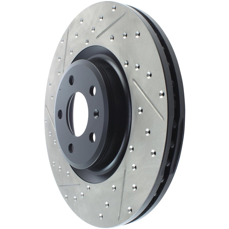 StopTech | Sport Rotor - Slotted & Drilled - Avant Droit - Vendu à l'unité StopTech Disques de freins