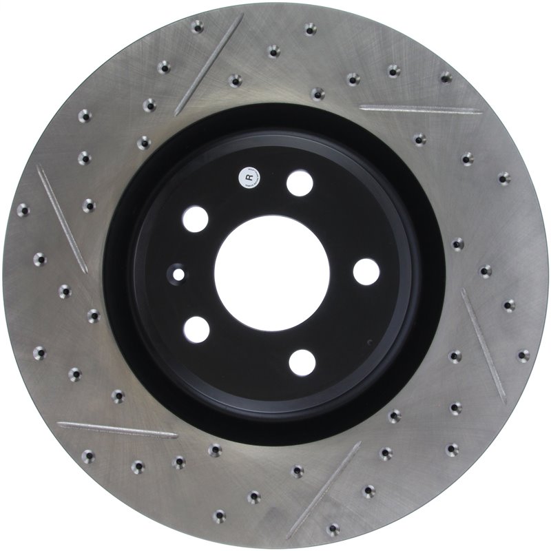 StopTech | Sport Rotor - Slotted & Drilled - Avant Droit - Vendu à l'unité StopTech Disques de freins