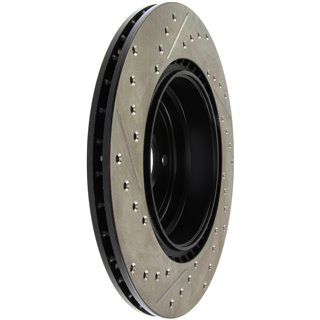 StopTech | Sport Rotor - Slotted & Drilled - Arrière Gauche - Vendu à l'unité StopTech Disques de freins
