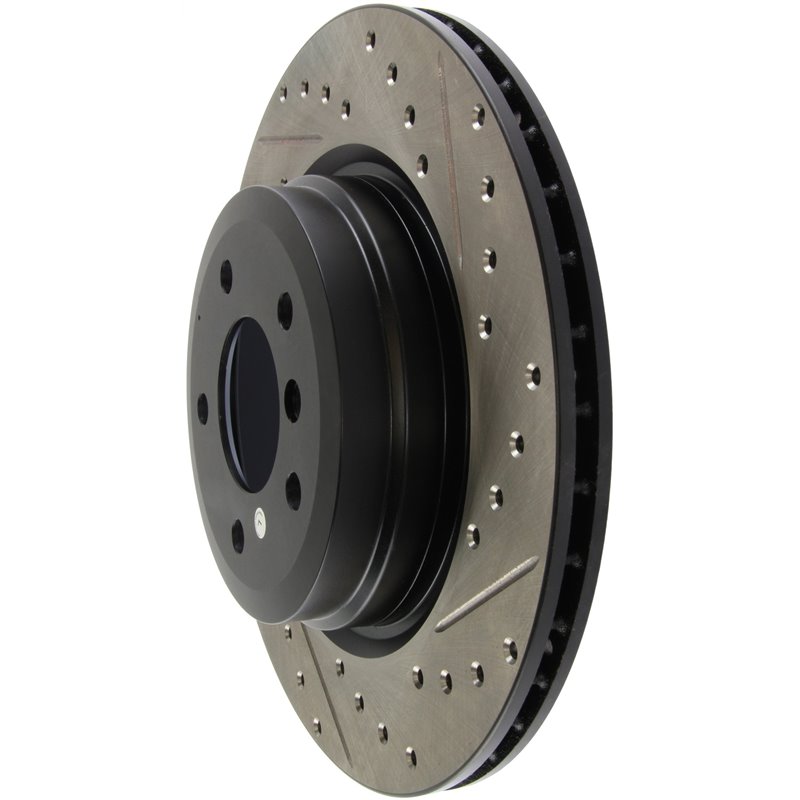 StopTech | Sport Rotor - Slotted & Drilled - Arrière Gauche - Vendu à l'unité StopTech Disques de freins