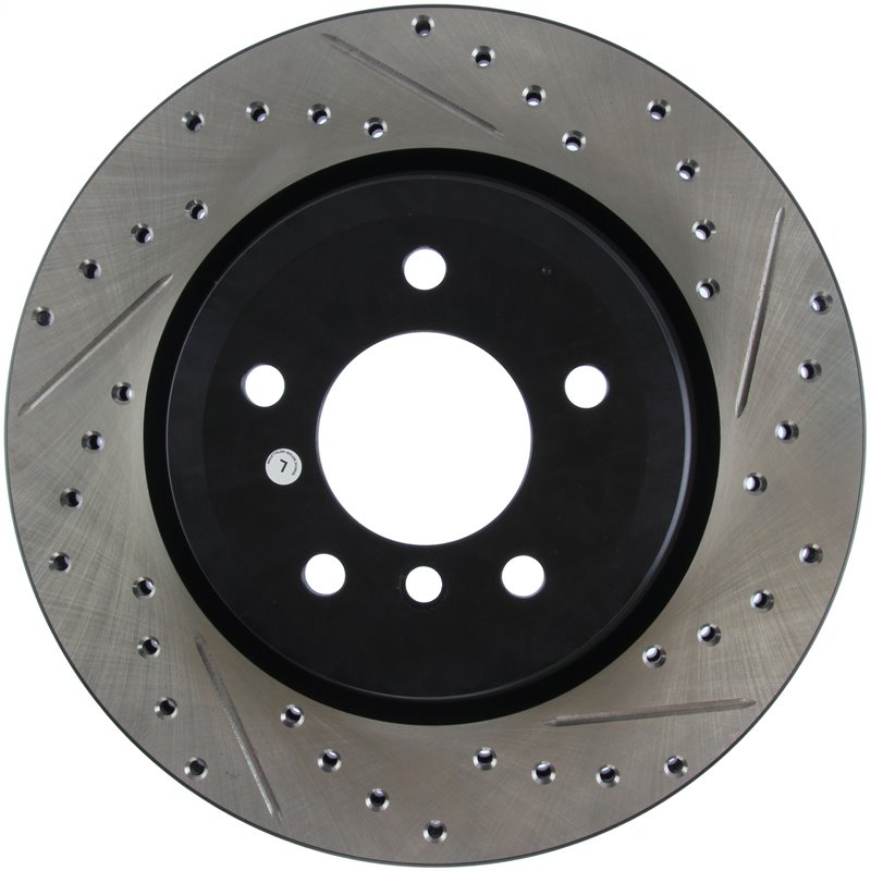 StopTech | Sport Rotor - Slotted & Drilled - Arrière Gauche - Vendu à l'unité StopTech Disques de freins