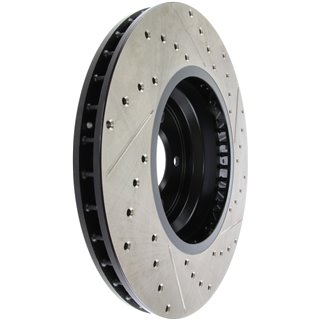 StopTech | Sport Rotor - Slotted & Drilled - Avant Droit - Vendu à l'unité StopTech Disques de freins