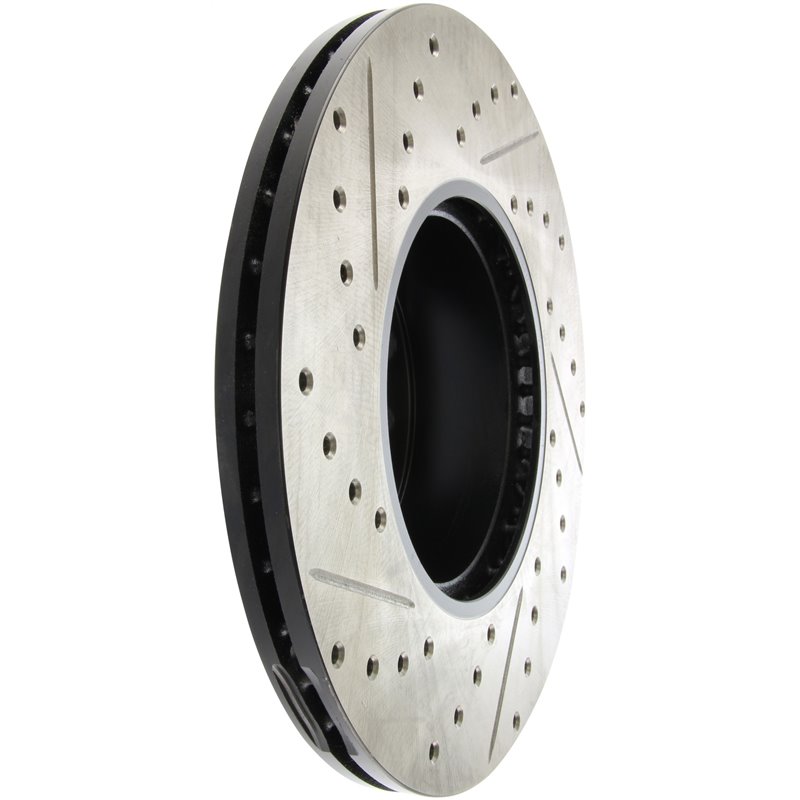 StopTech | Sport Rotor - Slotted & Drilled - Avant Gauche - Vendu à l'unité StopTech Disques de freins