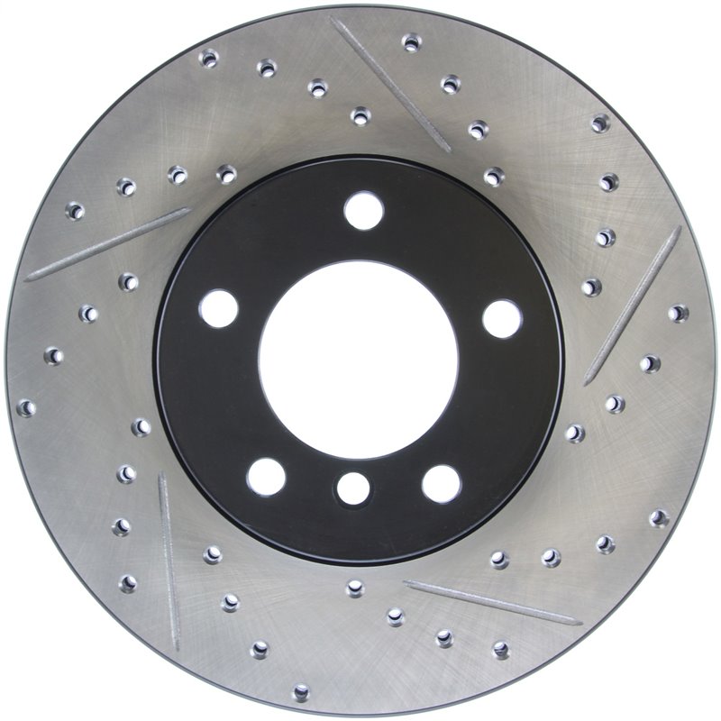 StopTech | Sport Rotor - Slotted & Drilled - Avant Gauche - Vendu à l'unité StopTech Disques de freins