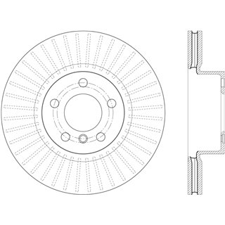 StopTech | Sport Rotor - Slotted & Drilled - Avant Droit - Vendu à l'unité StopTech Disques de freins