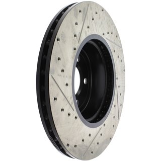 StopTech | Sport Rotor - Slotted & Drilled - Avant Gauche - Vendu à l'unité StopTech Disques de freins
