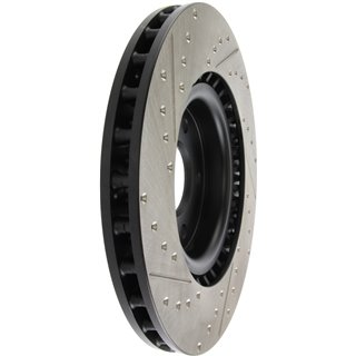 StopTech | Sport Rotor - Slotted & Drilled - Avant Gauche - Vendu à l'unité StopTech Disques de freins