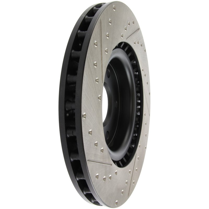 StopTech | Sport Rotor - Slotted & Drilled - Avant Gauche - Vendu à l'unité StopTech Disques de freins
