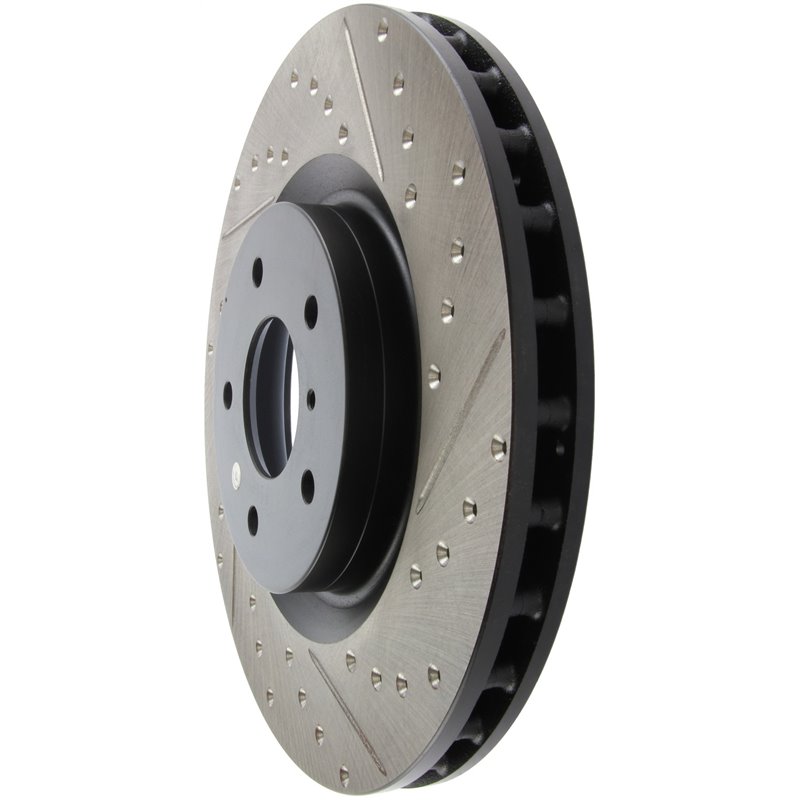 StopTech | Sport Rotor - Slotted & Drilled - Avant Gauche - Vendu à l'unité StopTech Disques de freins