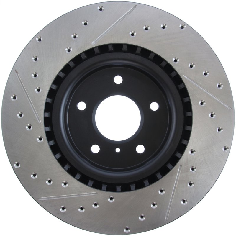 StopTech | Sport Rotor - Slotted & Drilled - Avant Gauche - Vendu à l'unité StopTech Disques de freins