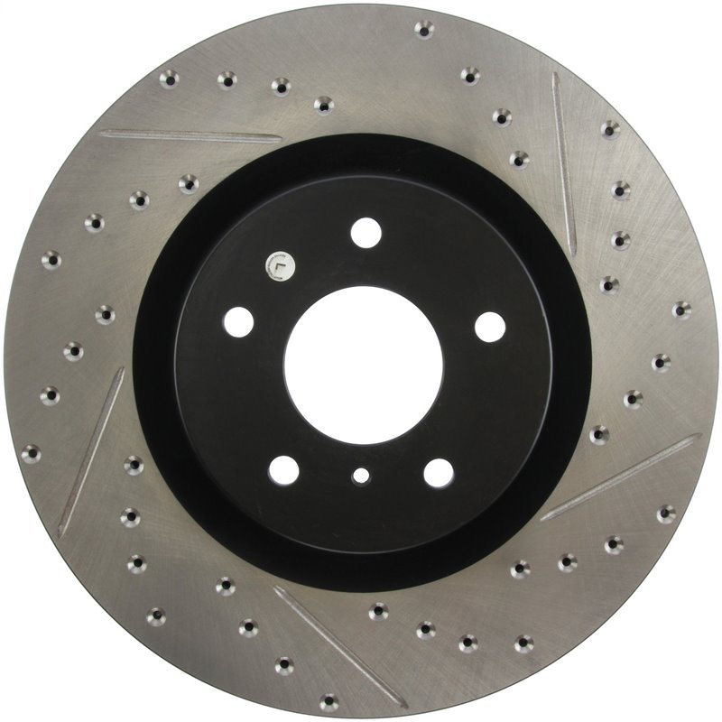 StopTech | Sport Rotor - Slotted & Drilled - Avant Gauche - Vendu à l'unité StopTech Disques de freins