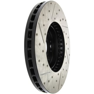 StopTech | Sport Rotor - Slotted & Drilled - Avant Gauche - Vendu à l'unité StopTech Disques de freins