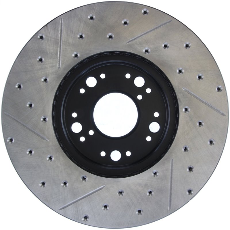 StopTech | Sport Rotor - Slotted & Drilled - Avant Gauche - Vendu à l'unité StopTech Disques de freins