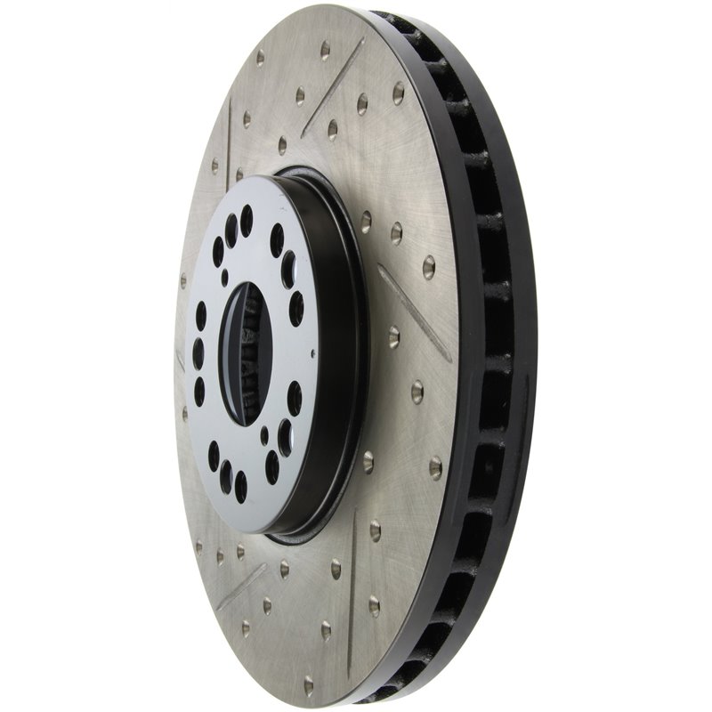 StopTech | Sport Rotor - Slotted & Drilled - Avant Droit - Vendu à l'unité StopTech Disques de freins