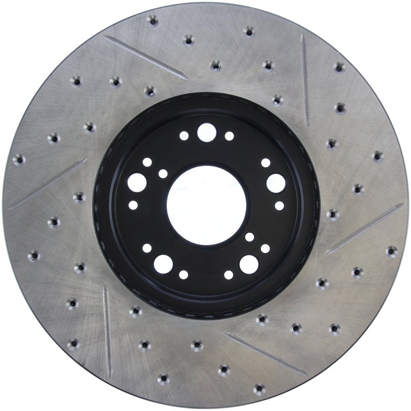 StopTech | Sport Rotor - Slotted & Drilled - Avant Droit - Vendu à l'unité StopTech Disques de freins