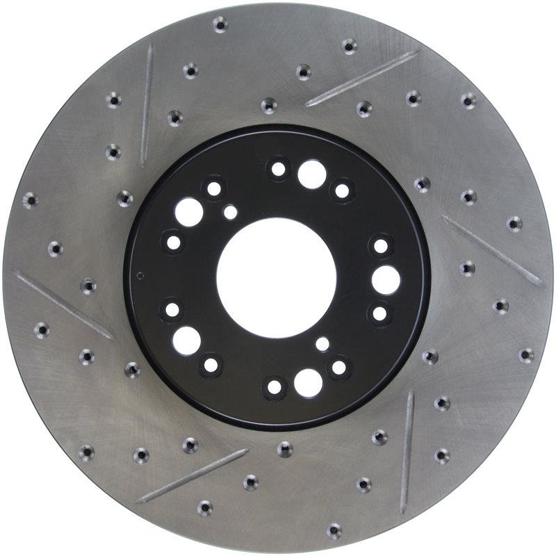 StopTech | Sport Rotor - Slotted & Drilled - Avant Droit - Vendu à l'unité StopTech Disques de freins