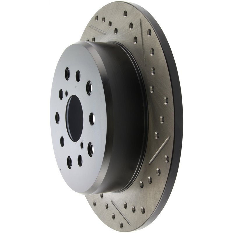 StopTech | Sport Rotor - Slotted & Drilled - Arrière Gauche - Vendu à l'unité StopTech Disques de freins