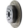 StopTech | Sport Rotor - Slotted & Drilled - Arrière Gauche - Vendu à l'unité StopTech Disques de freins
