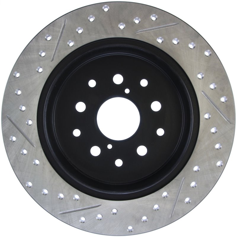 StopTech | Sport Rotor - Slotted & Drilled - Arrière Gauche - Vendu à l'unité StopTech Disques de freins