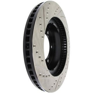 StopTech | Sport Rotor - Slotted & Drilled - Avant Gauche - Vendu à l'unité StopTech Disques de freins