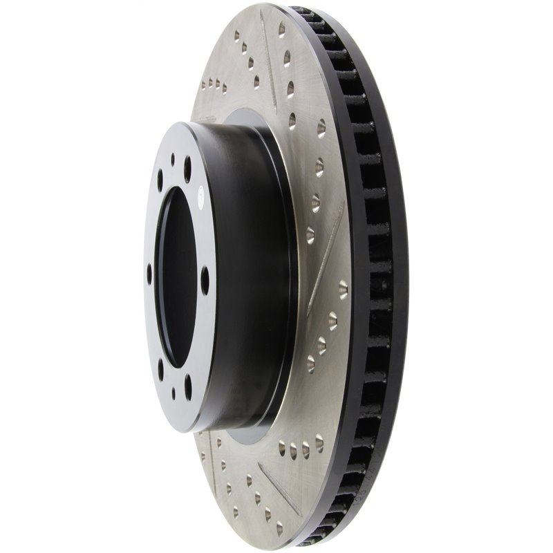 StopTech | Sport Rotor - Slotted & Drilled - Avant Gauche - Vendu à l'unité StopTech Disques de freins