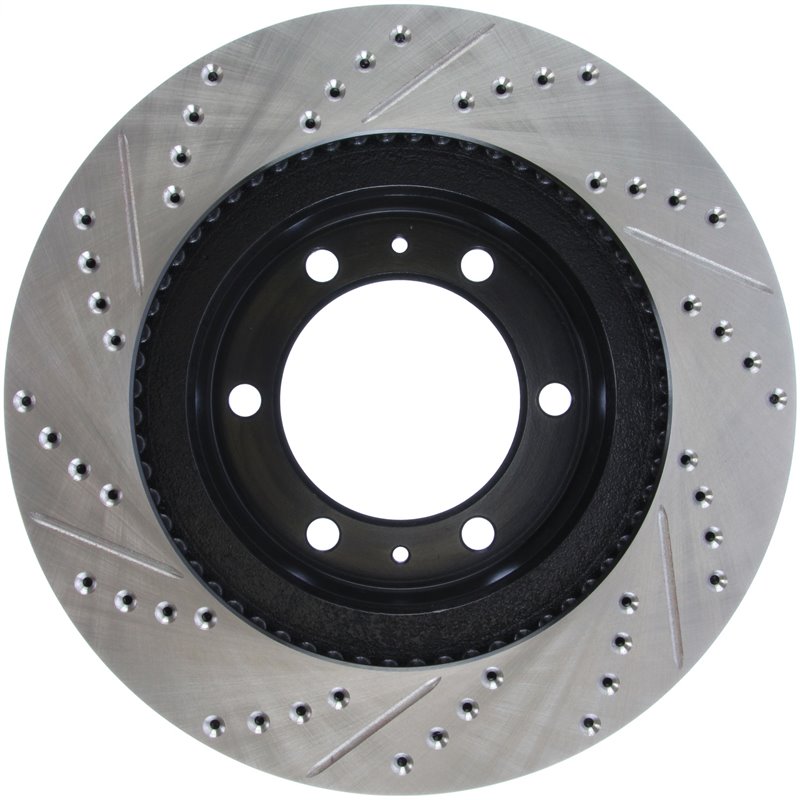 StopTech | Sport Rotor - Slotted & Drilled - Avant Gauche - Vendu à l'unité StopTech Disques de freins