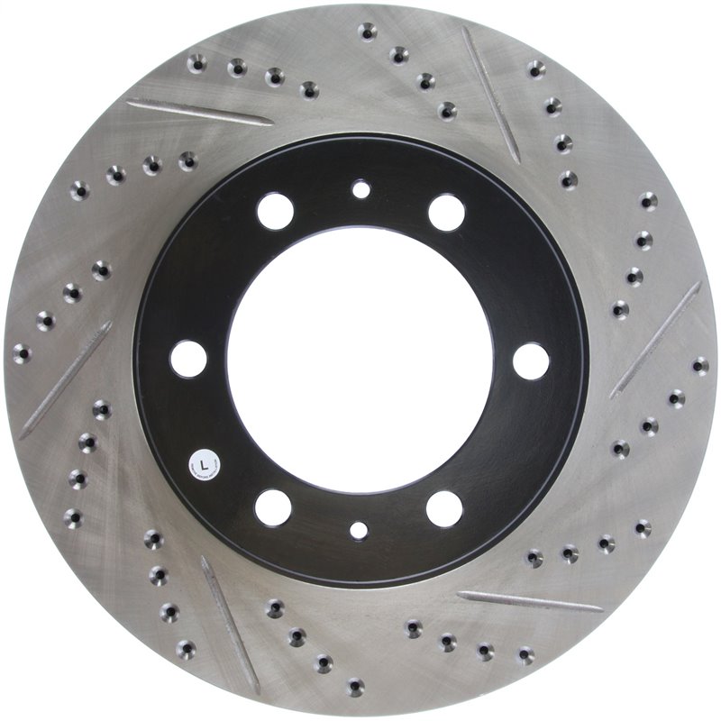 StopTech | Sport Rotor - Slotted & Drilled - Avant Gauche - Vendu à l'unité StopTech Disques de freins