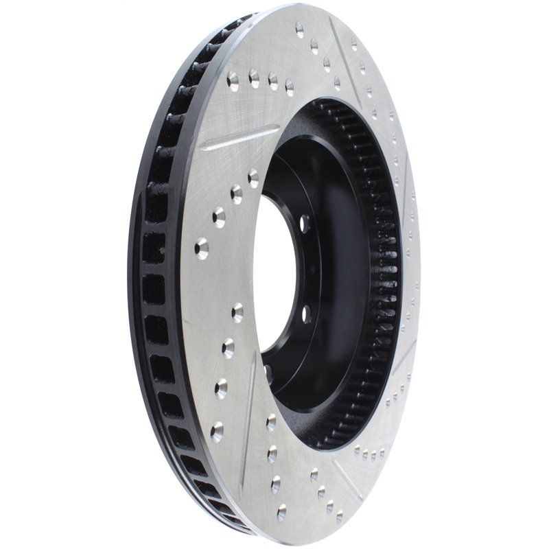 StopTech | Sport Rotor - Slotted & Drilled - Avant Droit - Vendu à l'unité StopTech Disques de freins