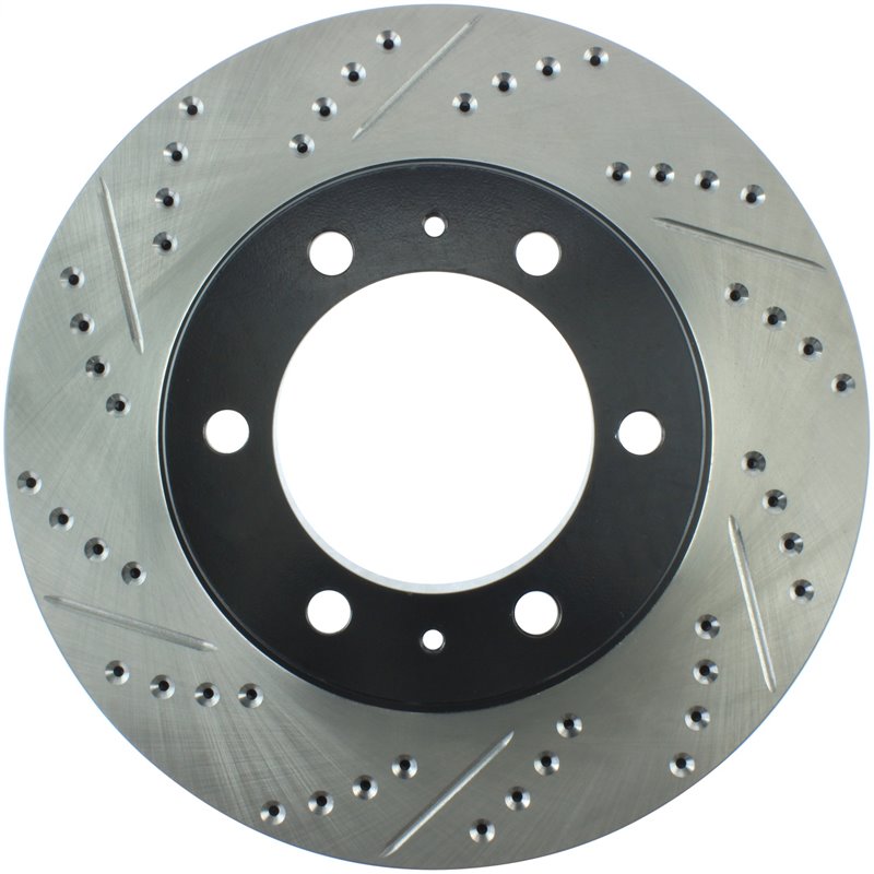 StopTech | Sport Rotor - Slotted & Drilled - Avant Droit - Vendu à l'unité StopTech Disques de freins