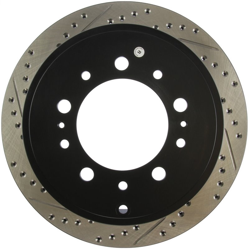 StopTech | Sport Rotor - Slotted & Drilled - Arrière Droit - Vendu à l'unité StopTech Disques de freins