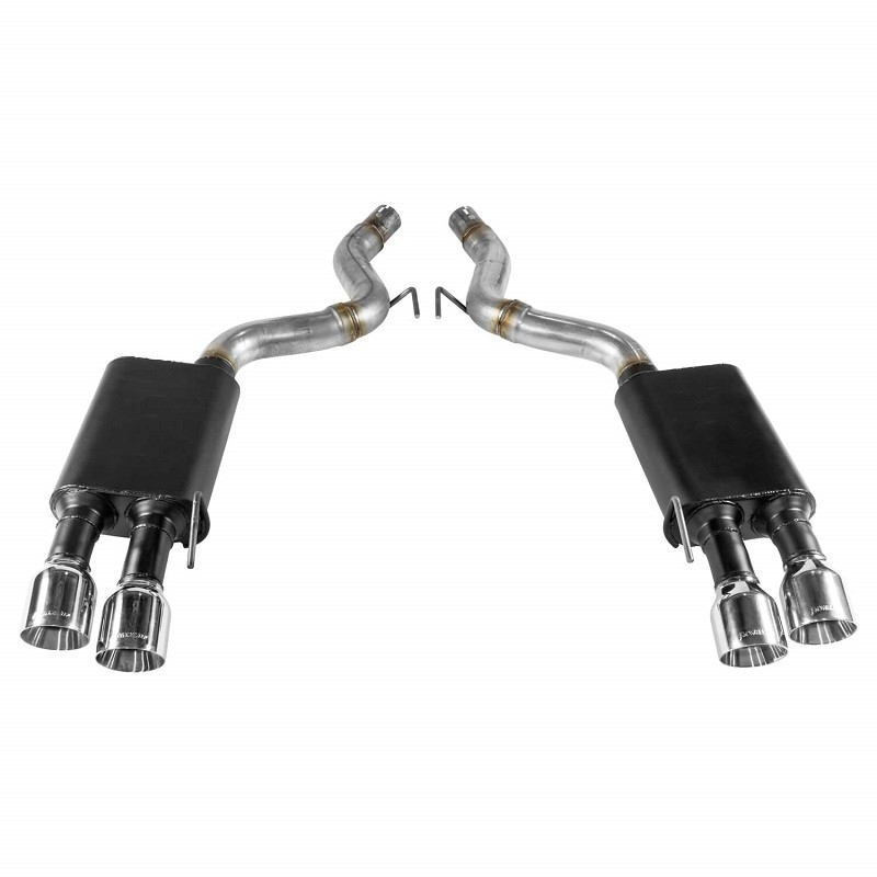 Flowmaster | American Thunder Axle-Back Exhaust System - Mustang GT / Bullitt w/o exhaust valves Flowmaster Axle-Back Exhausts