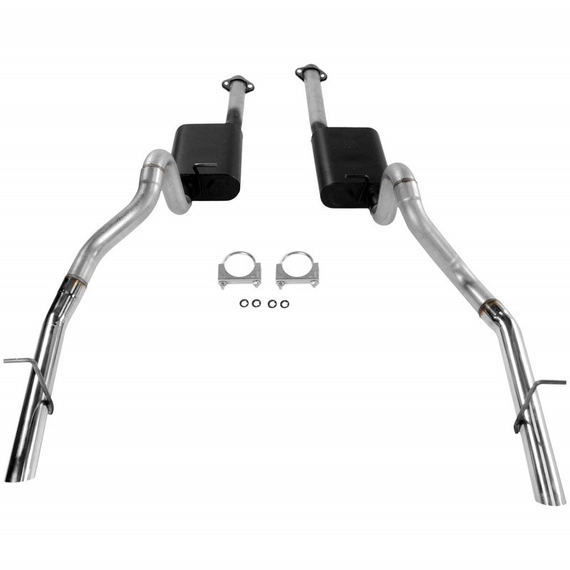 Flowmaster | American Thunder Cat-Back Exhaust System - Mustang GT / Cobra V8 4.6L / 5.0L Flowmaster Cat-Back Exhausts