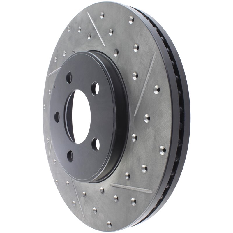 StopTech | Sport Rotor - Slotted & Drilled - Avant Gauche - Vendu à l'unité StopTech Disques de freins