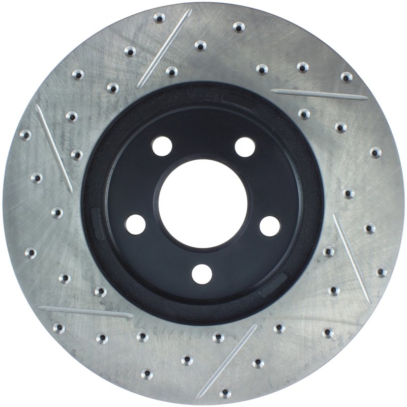 StopTech | Sport Rotor - Slotted & Drilled - Avant Gauche - Vendu à l'unité StopTech Disques de freins