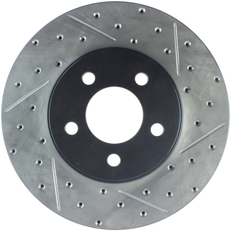 StopTech | Sport Rotor - Slotted & Drilled - Avant Gauche - Vendu à l'unité StopTech Disques de freins