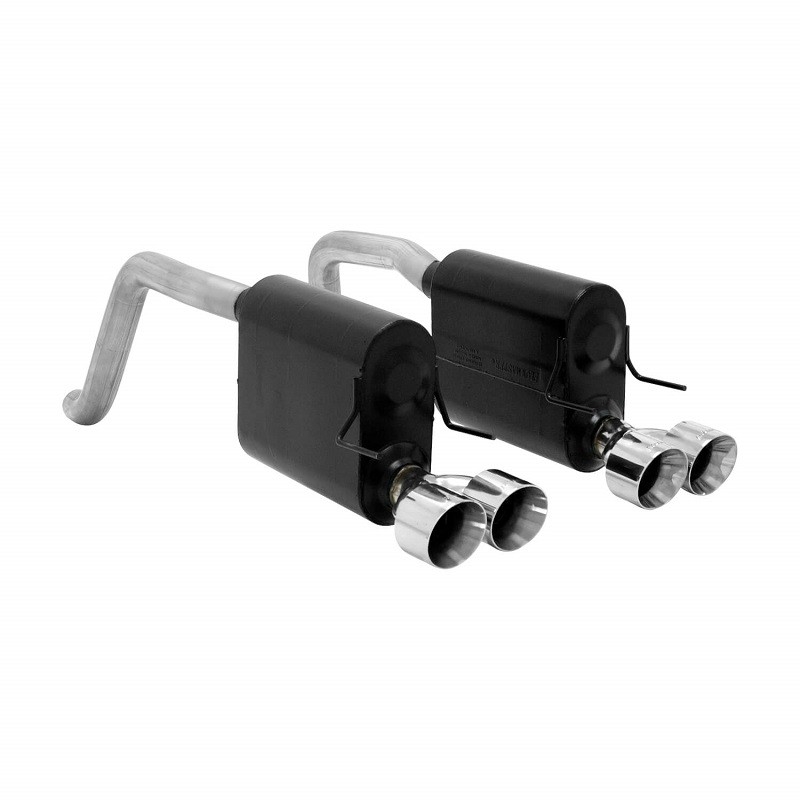 Flowmaster | Force II Axle-Back Exhaust System - Corvette 6.0L / 6.2L 2005-2008 Flowmaster Axle-Back Exhausts