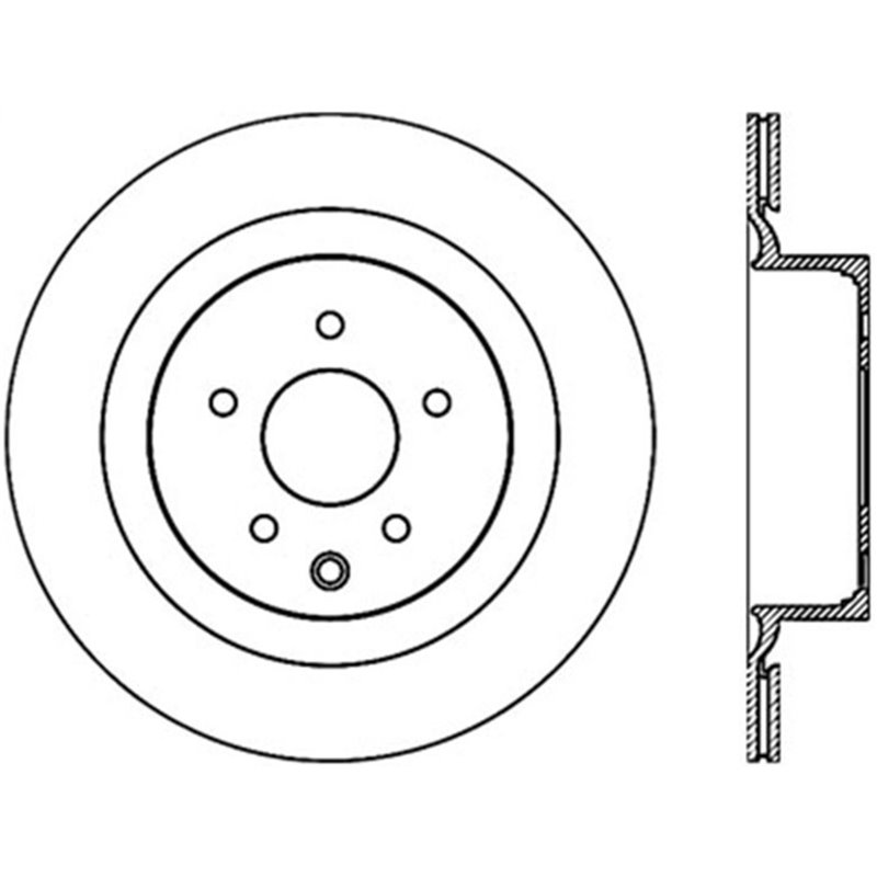 StopTech | Sport Rotor - Drilled - Arrière Droit - Vendu à l'unité StopTech Disques de freins