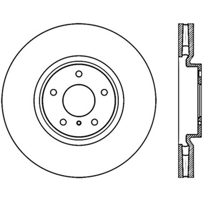 StopTech | Sport Rotor - Drilled - Avant Gauche - Vendu à l'unité StopTech Disques de freins