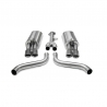 Corsa | Sport Cat-Back Exhaust System - 2.5" Twin 3.5" Tips Corvette C4 86-91 CORSA Performance Cat-Back Exhausts