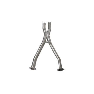 Corsa | X-Pipe Exhaust - Corvette Base / Z06 5.7L 1997-2004 CORSA Performance Exhaust Pipes