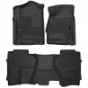 Husky Liners | Tapis X-ACT - Avant & Arriere - Silverado / Sierra 2014-2019 Husky Liners Tapis Protecteur