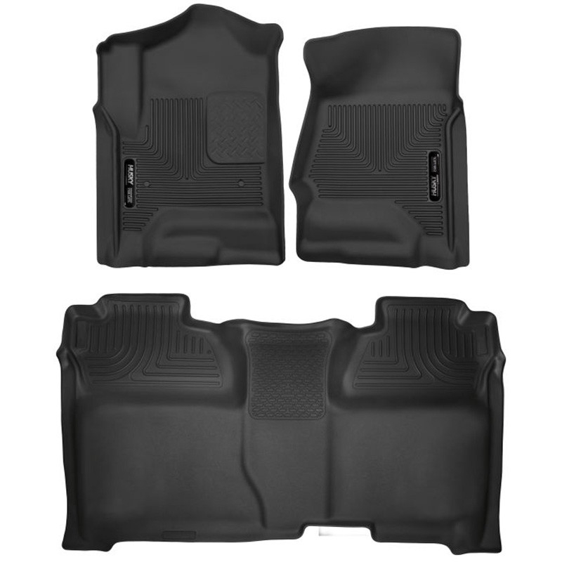 Husky Liners | Tapis X-ACT - Avant & Arriere - Silverado / Sierra 2014-2019 Husky Liners Tapis Protecteur